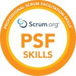 Professional Scrum Facilitation Skills PSFS - logo na stronę wydarzenia